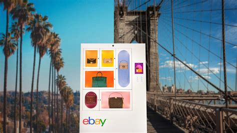 eBay Drops Luxury Handbags Machines Into Iconic 